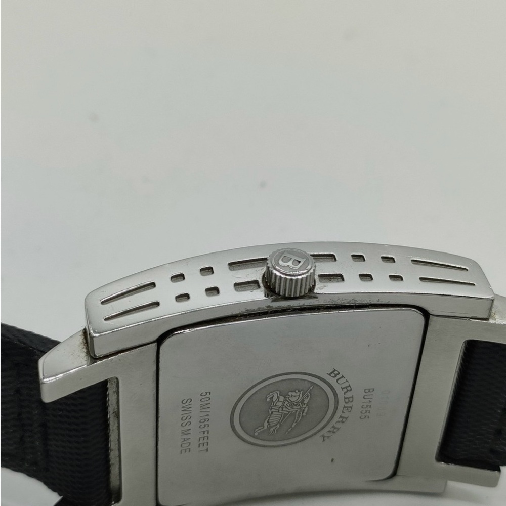 Burberry Men's Watch with Black Dial and Silver Case - Picture 8 of 9
